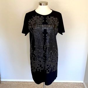 2/$15 🍉 Zara Black Metallic Print Dress XL